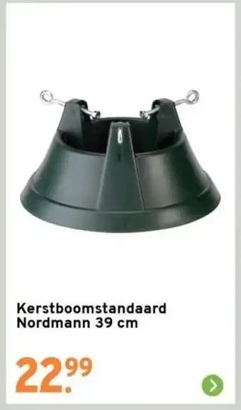 GAMMA Kerstboomstandaard Nordmann 39 cm aanbieding