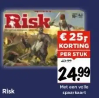 Vomar Voordeelmarkt Risk aanbieding