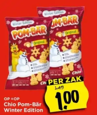 Vomar Voordeelmarkt Chio Pom Bär Winter Edition aanbieding