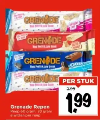 Vomar Voordeelmarkt Grenade Repen aanbieding