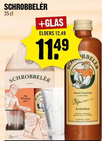 Dirck 3 SCHROBBELÈR 35 cl aanbieding