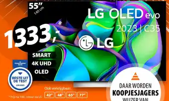 Expert LG OLED55C35LA aanbieding