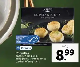 Lidl Coquilles zacht en smakelijk aanbieding