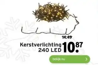 GAMMA Kerstverlichting aanbieding