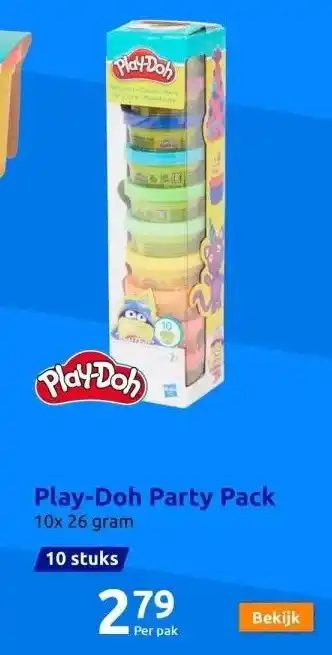 Action Play-doh party pack aanbieding