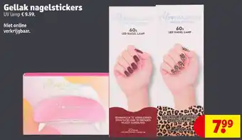 Kruidvat Gellak nagelstickers aanbieding