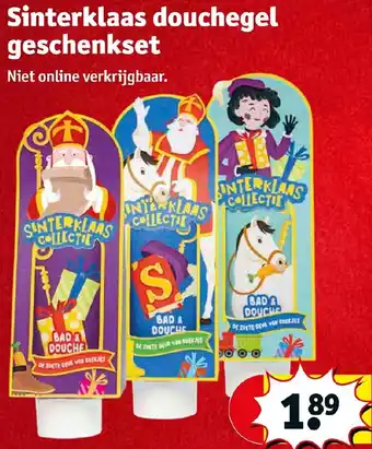 Kruidvat Sinterklaas douchegel geschenkset aanbieding