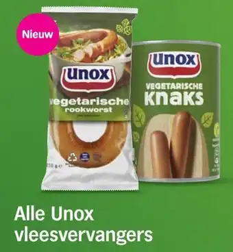 Albert Heijn Alle Unox vleesvervangers aanbieding