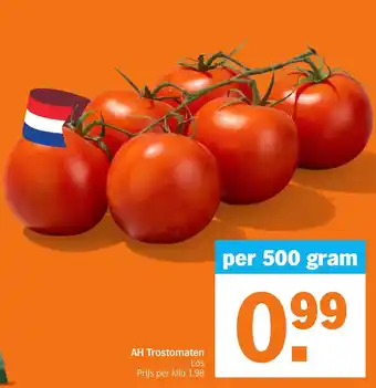 Albert Heijn AH Trostomaten 500g aanbieding