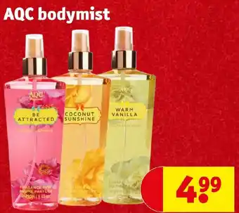 Kruidvat AQC bodymist aanbieding