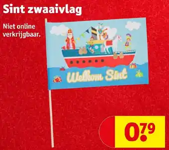 Kruidvat Sint zwaaivlag aanbieding