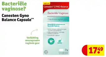 Kruidvat Canesten Gyno Balance Capsule aanbieding