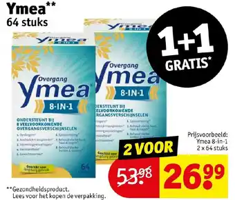 Kruidvat Ymea 64 stuks aanbieding