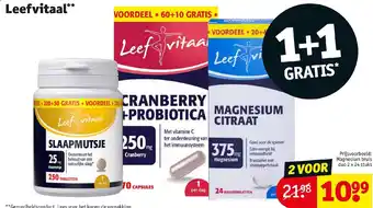 Kruidvat Leefvitaal aanbieding