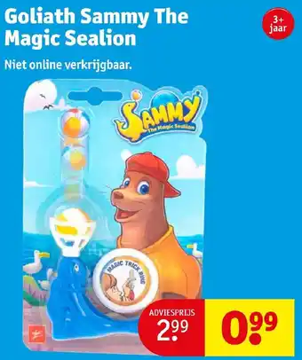 Kruidvat Goliath Sammy The Magic Sealion aanbieding