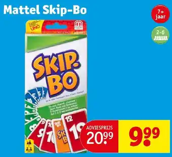 Kruidvat Mattel Skip-Bo aanbieding