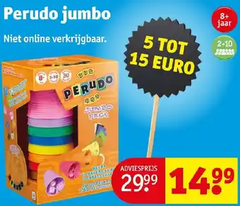 Kruidvat Perudo jumbo aanbieding
