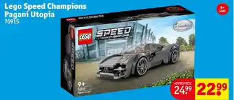 Kruidvat Lego Speed Champions Pagani Utopia aanbieding