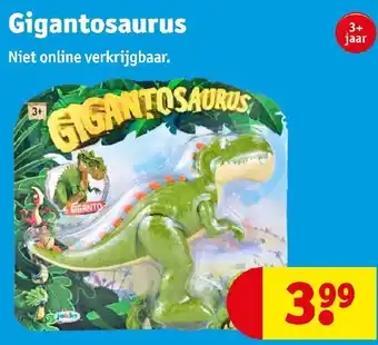 Kruidvat Gigantosaurus aanbieding