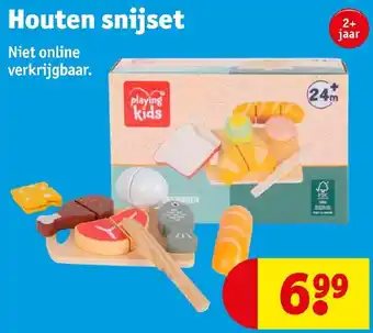 Kruidvat Houten snijset aanbieding