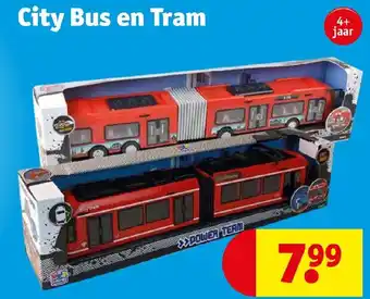 Kruidvat City Bus en Tram aanbieding