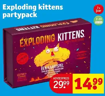 Kruidvat Exploding kittens partypack aanbieding