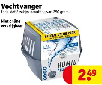 Kruidvat Vochtvanger aanbieding