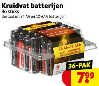 Kruidvat Kruidvat batterijen aanbieding