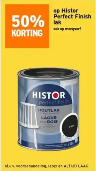 GAMMA Histor Perfect Finish lak aanbieding