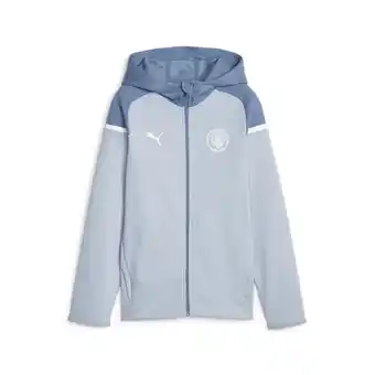 Decathlon Manchester city casuals voetbaljack met capuchon voor jongeren puma aanbieding