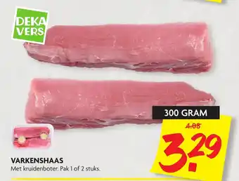 Dekamarkt Varkenshaas 300g aanbieding