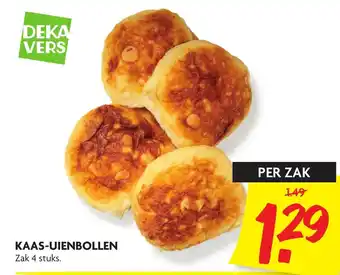 Dekamarkt Kaas-uienbollen 4st aanbieding