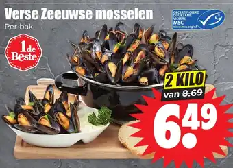 Dirk Verse Zeeuwse mosselen aanbieding