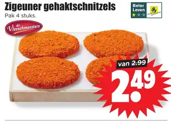 Dirk Zigeuner gehaktschnitzels aanbieding