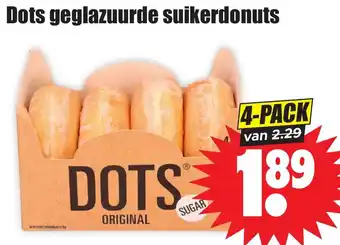 Dirk Dots geglazuurde suikerdonuts aanbieding