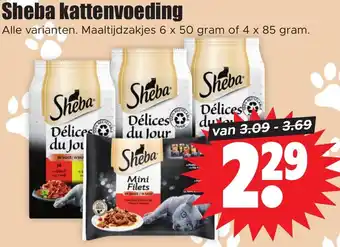 Dirk Sheba kattenvoeding aanbieding