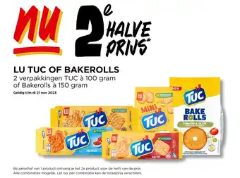 Jumbo LU TUC OF BAKEROLLS aanbieding