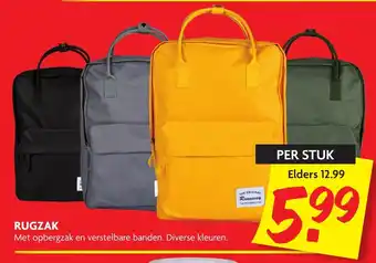 Dekamarkt Runaway Rugzak aanbieding