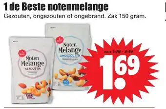 Dirk Notenmelange 150g aanbieding