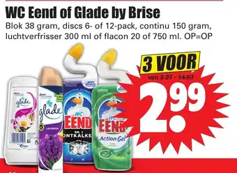 Dirk WC Eend of Glade by Brise 3st aanbieding