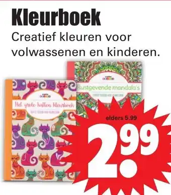 Dirk Kleurboek aanbieding