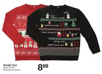 Zeeman Kinder trui aanbieding