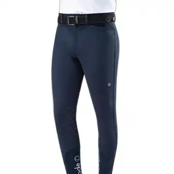 Decathlon Eqode by equiline herenrijbroek kneegrip aanbieding