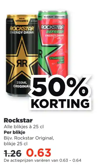 PLUS Rockstar aanbieding