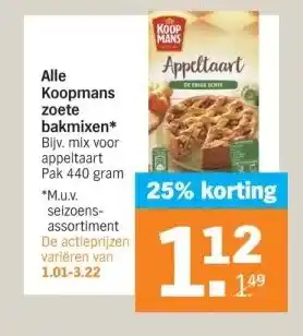 Albert Heijn Alle koopmans aanbieding