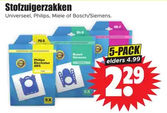 Dirk Stofzuigerzakken aanbieding