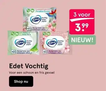 Etos Edet Vochtig aanbieding