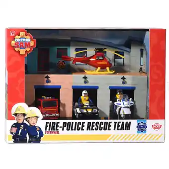 Top1Toys Brandweerman sam reddingsteam set aanbieding