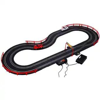 Top1Toys Knol power racebaanset 550 cm met 2 raceauto's en  rondenteller aanbieding