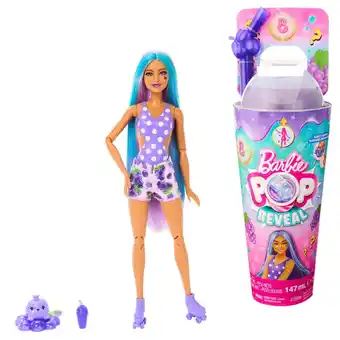 Intertoys Barbie pop! reveal pop grape fizz aanbieding